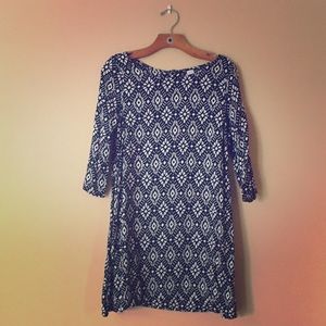 H&M tunic dress 3/4 sleeve